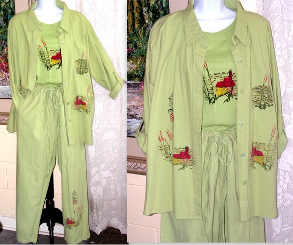 KAKTUS Lounge Suit, Leisure Set, 3 pc Casual Jacke