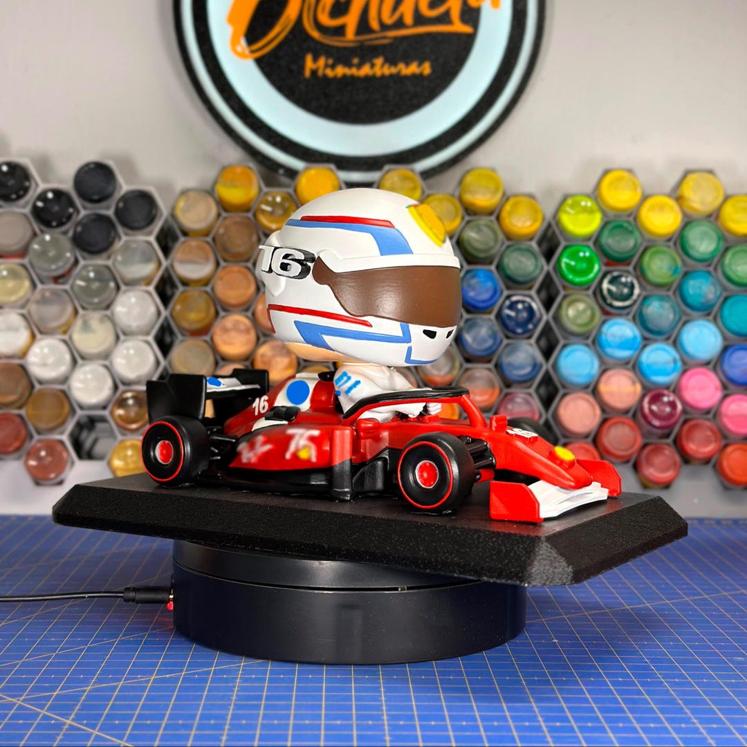 Custom Collectible Car With Driver | Hand-painted 3D Figure + Vehicle ...