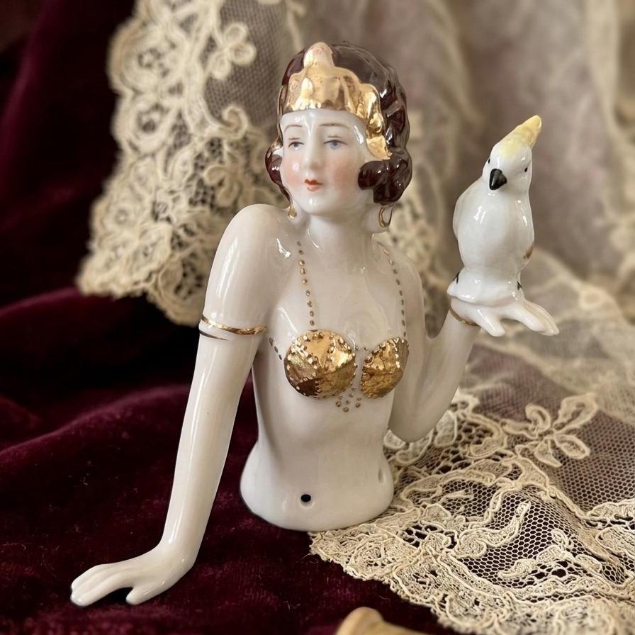 Porcelain half doll - Etsy 日本