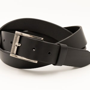 JF Leather Art 32MM Standard Belt Black