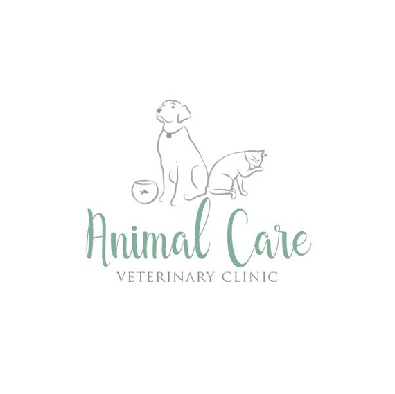 Animal Logo Design Custom Logo Veterinarian Logo Business - Etsy Animal Logo Design Custom Logo Veterinarian Logo Business - Etsy
