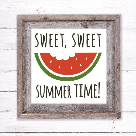 Download Sweet Summertime Watermelon Sign Farm Sign Farm Stand Sign Etsy