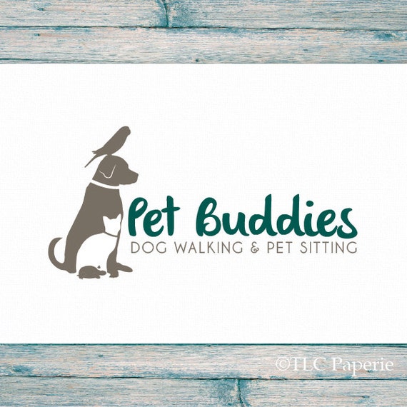 Animal Logo Design Custom Logo Veterinarian Logo Business Etsy