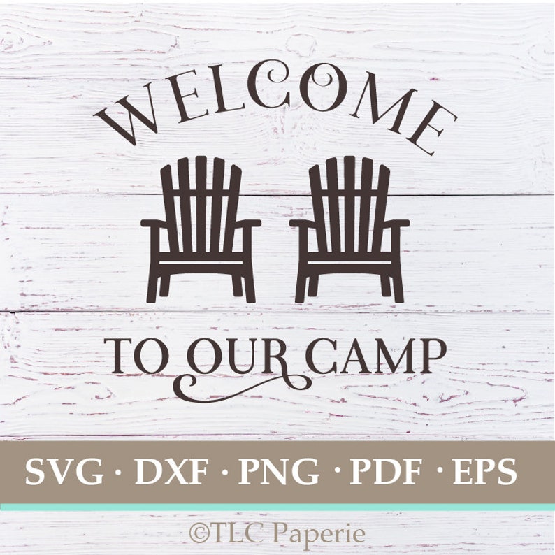 Download Welcome to our camp sign Camp sign svg SVG for Signs | Etsy