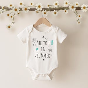 Summer Baby Announcement PNG See you in Summer png Summer Pregnancy Announcement Digital Download Due in July Baby Announcement Baby Reveal