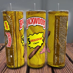 Backwoods 20oz Tumbler Wrap, Backwoods Wrapper 420 Tumbler Wrap PNG ...