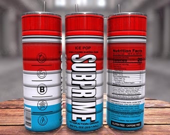 Subprime Energy Drink Becherverpackung: Lustige PNG (Digitale Datei)