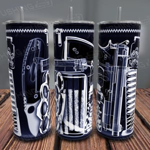 X-Ray Contraband 20 oz Tumbler Wrap, Funny Adult Tumbler Wrap PNG, Prank Gift, Gag Gift, Seamless Wrap For Sublimation, Instant Download
