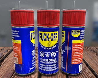 Foda-se Spray 20oz Tumbler Wrap, Sarcástico Palavrão Palavra Spray Tumbler PNG, Engraçado Curse Word PNG, Seamless Wrap, Instant Download