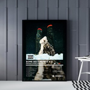 Partynextdoor Digital Album Art Poster, Download Bundle Set of 5, Music