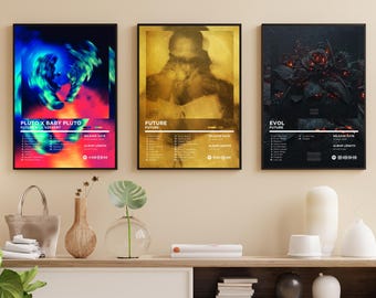 Future Cover Poster Bundle Set of 16, Rap Classic Poster,hip Future Cover Poster Bundle Set of 16, Rap Classic Poster,hip
