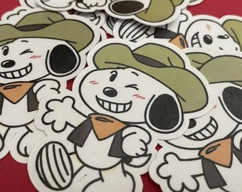 Cowboy Snoopy Sticker