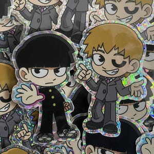 Mob and Reigen Stickers