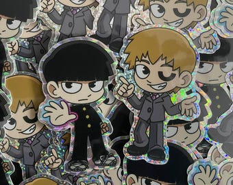 Naklejki Mob i Reigen