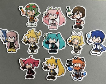 Chibi Vocaloid Stickers