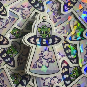 Holo Gnarp Gnarp Sticker
