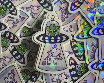 Pegatina holográfica de Gnarp