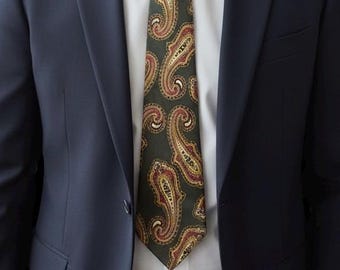 Vintage Silk Tie Bundle | Designer Men’s Neckties Set | Italian Silk, Paisley & Classic Menswear