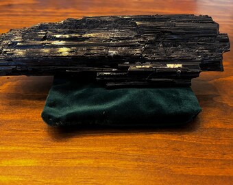 Large Black Tourmaline specimen