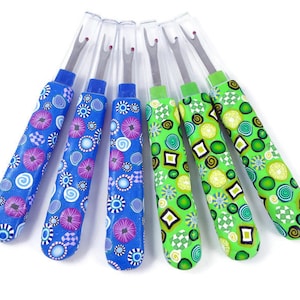 Seam Ripper Handmade Polymer Clay Handle Colorful Canework Dritz Sewing Tools Cutting Tools Seamstress Gift Choose Color Blue or Lime Green