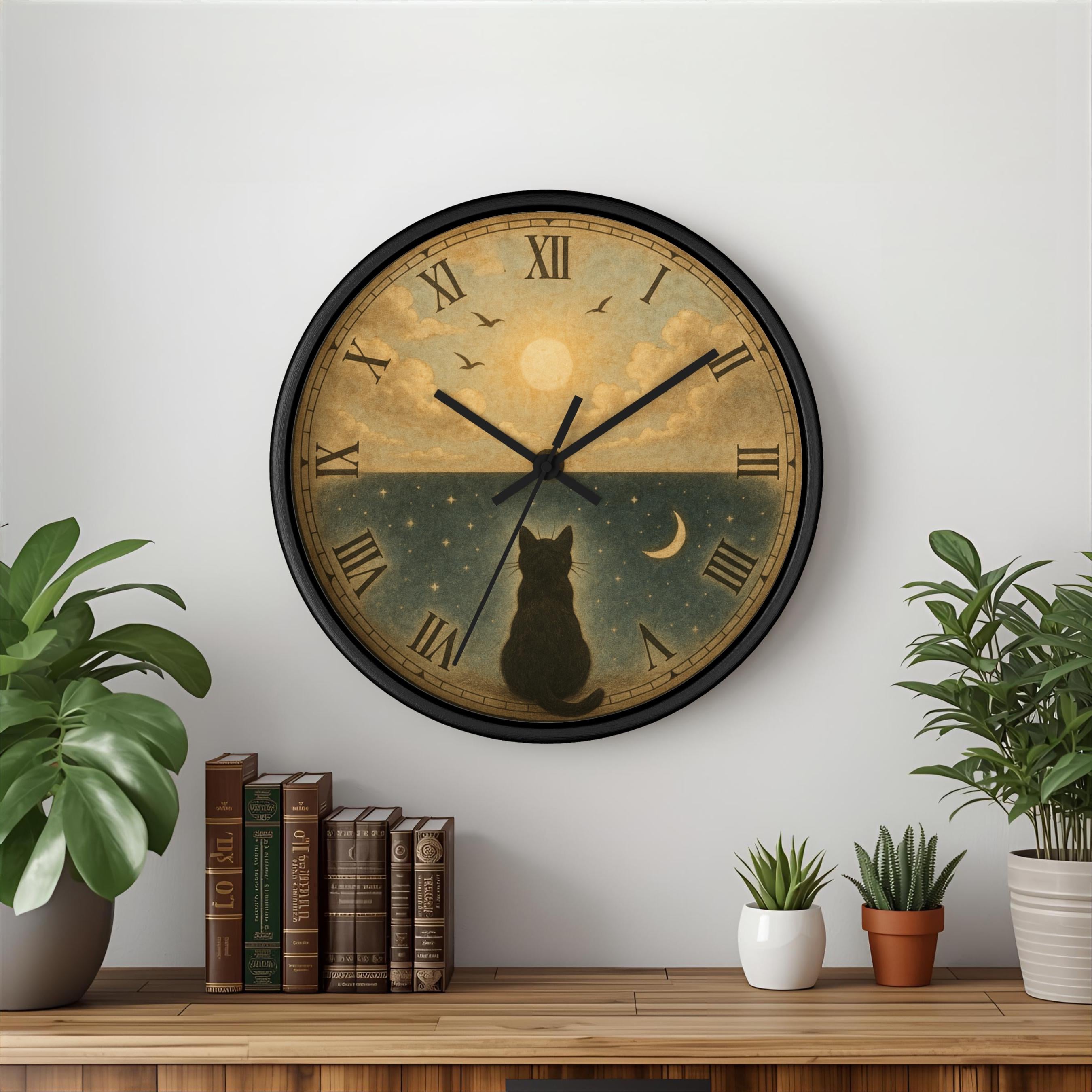 Vintage sun wall clock - Etsy 日本