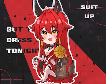 NIKKE Red Hood : Nonsense 8x8 CM Standee & Key Chain