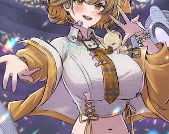 T.T. Star A3 Print | Goddess of Victory Nikke