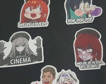 Sticker Memes NIKKE 7X7 CM / Waterproof SET 1