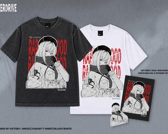 Goddess of Victory : Nikke[Rapi Red Hood] - FANART T-SHIRT (Pre-order)
