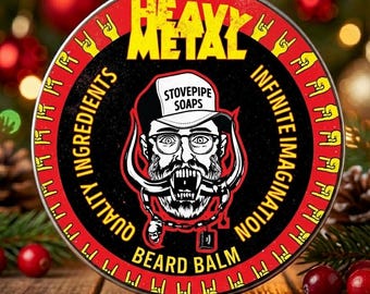Bálsamo para barba Heavy Metal (2 oz.)
