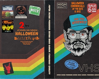 VHS: 2 horas de comerciales de HALLOWEEN de los años 80 y 90 - vintage - sonido mejorado - Nostalgia de Halloween en VHS