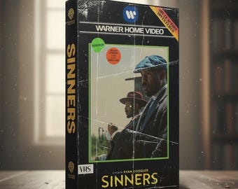 Arte funcional en VHS de Sinners - Terror creado por fans - Era de los vampiros