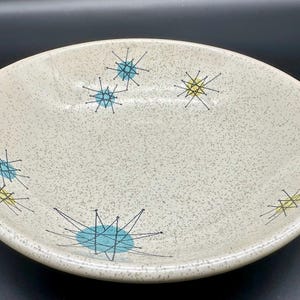 Franciscan Atomic Starburst Cereal Bowl Vintage Mid-Century-Modern Serving Ware