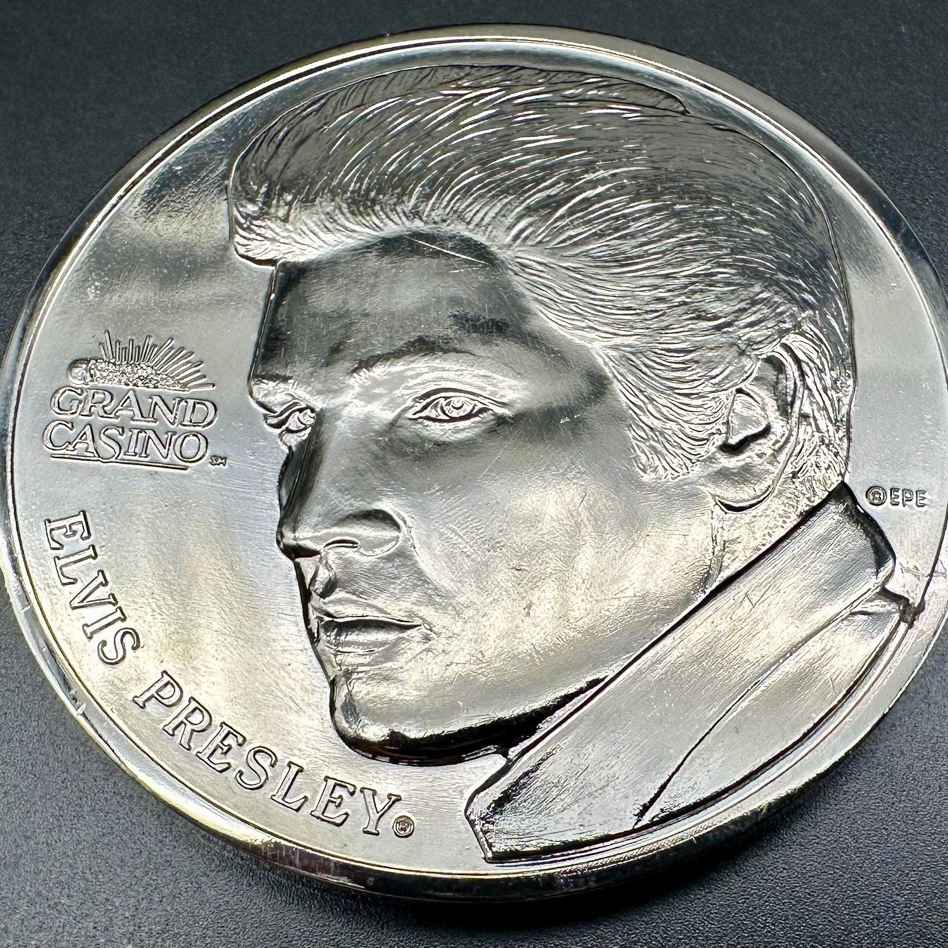 Elvis silver coins - Etsy 日本