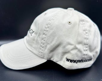 Vintage Yahoo Port authority Adjustable Baseball Cap with Embroidered Logo s-l400.jpg main image 2
