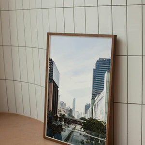 Cityscape Photography in Bangkok Thailand  for Digital printing , Wall Art