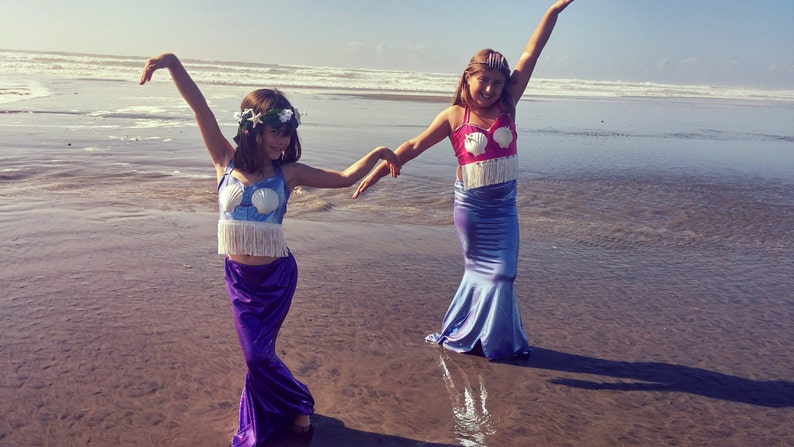 Kids Mermaid Costume swimmable and walkable