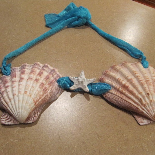 Mermaid Sea Shell Bra Halloween Cosplay