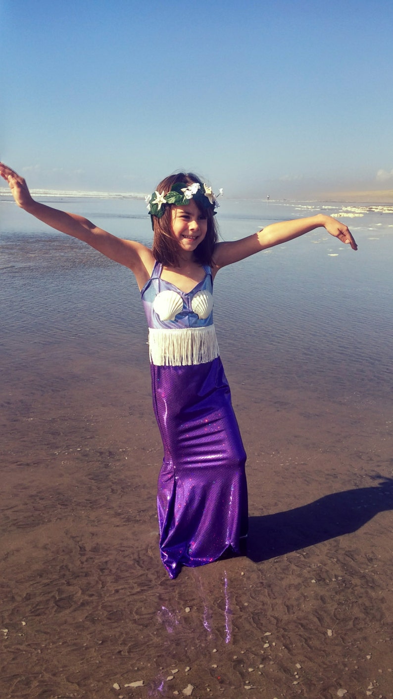 Kids Mermaid Costume swimmable and walkable