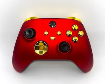 Crimson Gold Series X/S & PC-anpassad moddad handkontroll