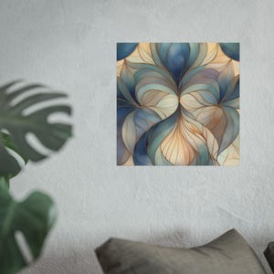 Genesis Abstract Design Print, Wall Art, Poster