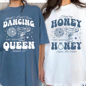 Disco Bachelorette Party Shirts: Dancing Queen Bridal Tee