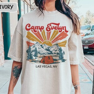 Custom Camp Bachelorette T-Shirt: Wild In The Woods Party