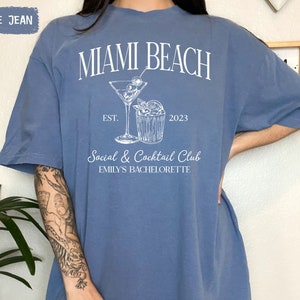 Custom Location Bachelorette Party Shirt, Beach Bach Trip, Vegas Bachelorette Tour, Bridal Party Gifts, Custom Bride Shirt, Bride To Be Gift
