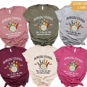 Custom Bowling Squad Shirt, Vintage Bowling League Shirt, Retro Bowling Tee, Gift for Bowling Lover, Bowling Crew Shirt, Bowling Team