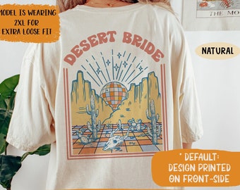 Desert Disco Shirt, Scottsdale Bachelorette Party Shirts, Bachelorette Party Shirts, Desert Bride Tee, Retro Bride Shirt, Bridal Party Shirt