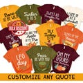 Funny Thanksgiving Puns Matching Family Shirts: Friendsgiving Group Tees