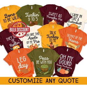 Family Thanksgiving Shirts, Thanksgiving Puns Shirt, Funny Matching Family Shirts, Turkey Day Shirt, Fall Shirt, Friendsgiving Group Shirts