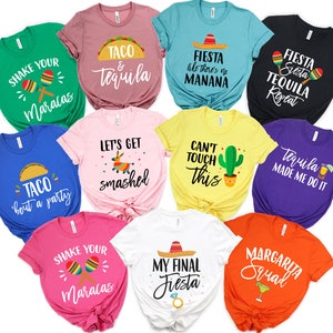 Fiesta Bachelorette Party Shirts: Cinco De Mayo Bridal Tees