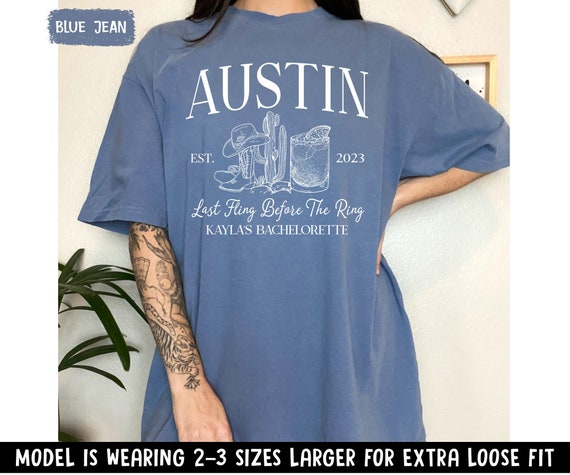 Custom Austin Bachelorette Party Shirts: Southern Girls Trip